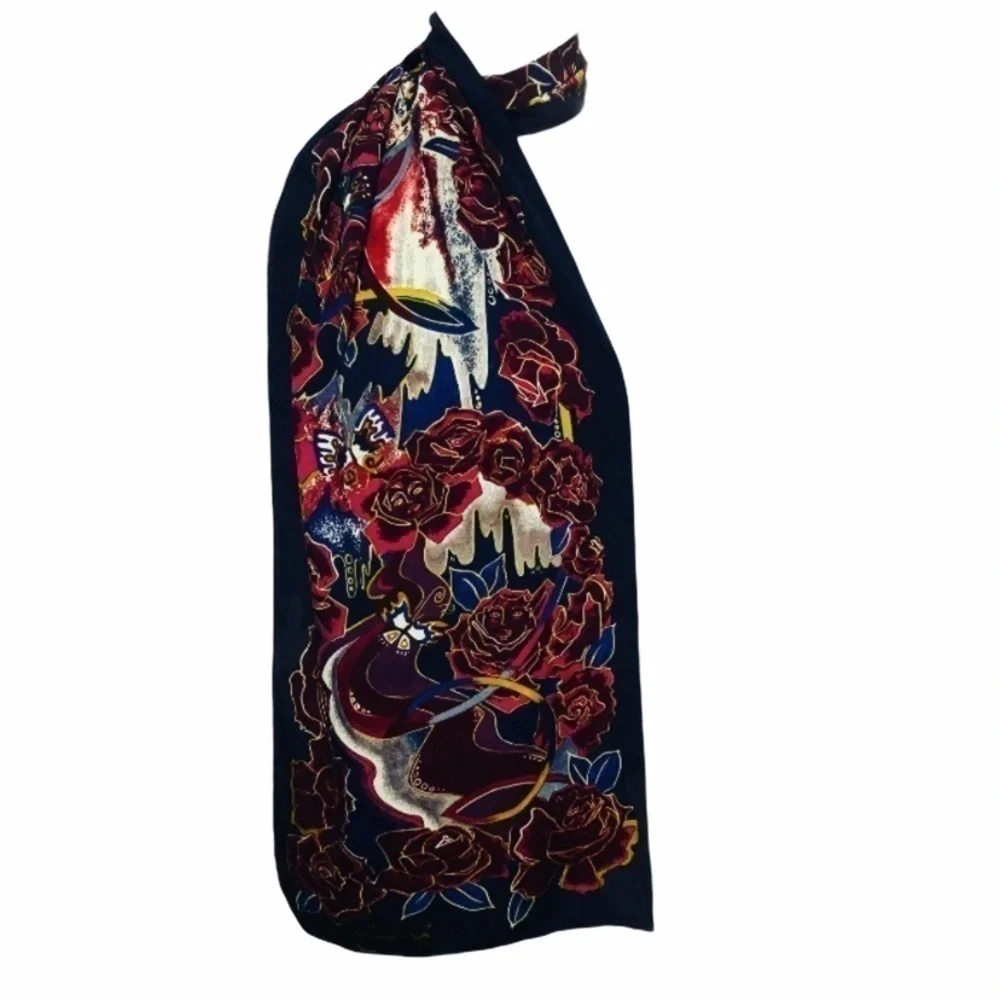 SARI Floral And Butterflies Scart 60”X15”